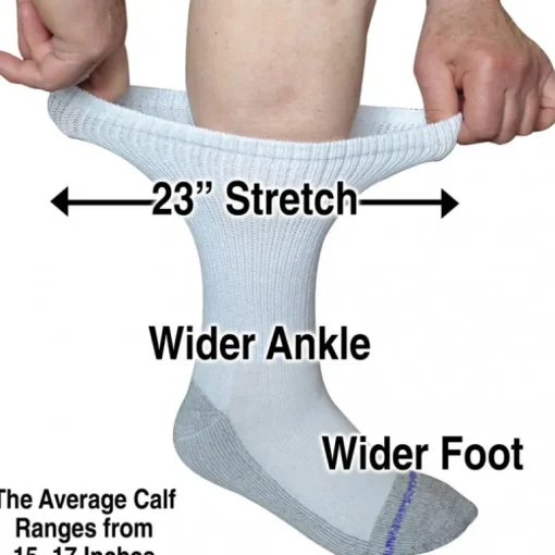 EXTRA WIDE SOCK 22310 SMALL LFMC